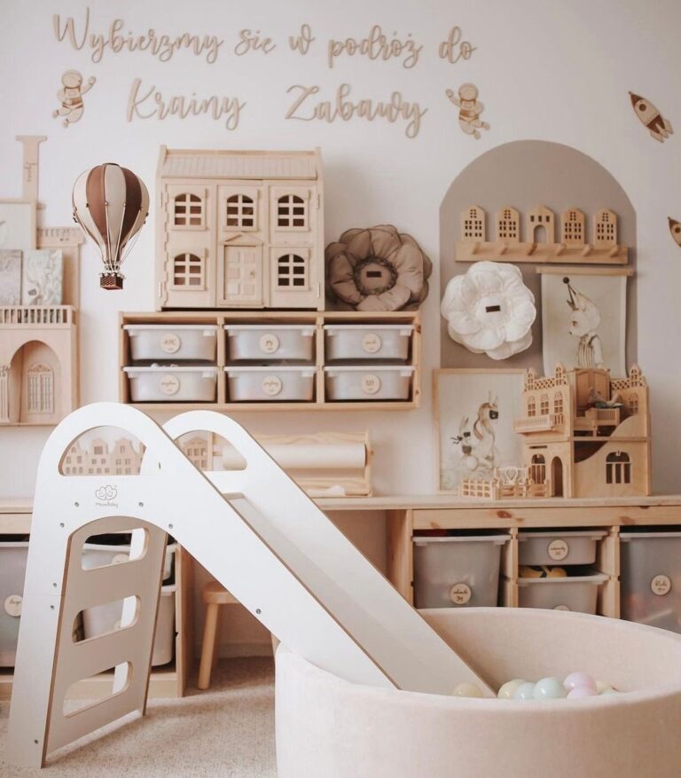 How to Organize A Small Playroom