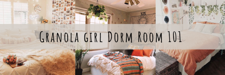 The Granola Girl Dorm Room Decor